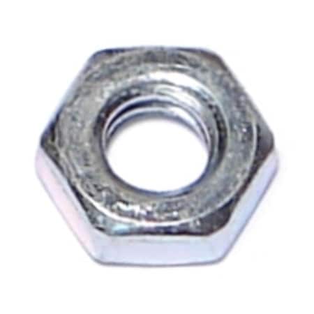 Midwest Fastener Lock Nut, 1/4"-20, Steel, Zinc Plated, 100 PK 09225